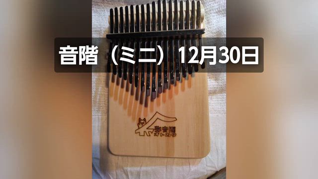 本日の音比べ　12月31日の記事動画