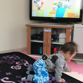 タッチもすんなり〜歩くのも早くなりました！の画像