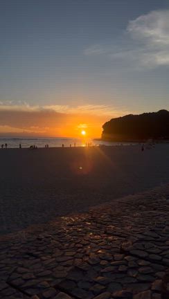 白良浜で見た奇跡の夕日と、家族旅の夏の思い出！③の記事動画