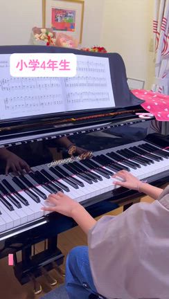 入会から２か月、自分で新しい楽譜も読みたくさんの曲を弾いてきてくれます！の記事動画