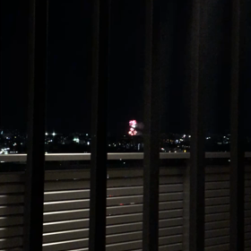 夏の風物詩。特等席です♡の画像