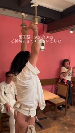 遅めですが、お祭り好きデビューですの記事動画