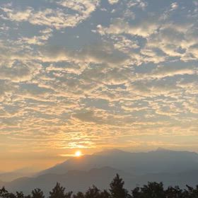 台湾、阿里山、御来光の画像