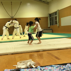 陽彩が柔道⁉︎の画像
