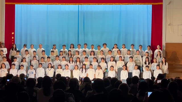 孫の学芸会の記事動画