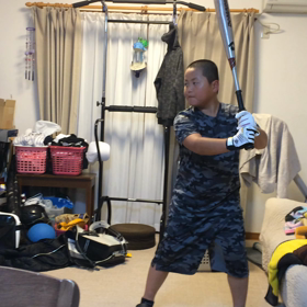 素振りの画像