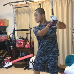 素振りの画像