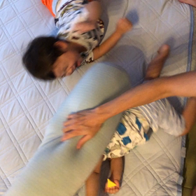 兄弟ではしゃぐの巻の画像