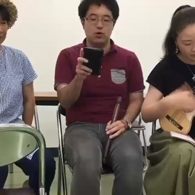 久しぶりの練習の画像