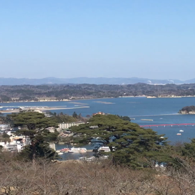 日本三景松島と船岡城址公園。の画像