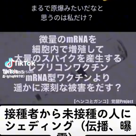 レプリコンワクチンに気をつけての画像