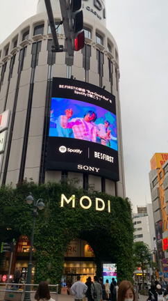 今日の渋谷♡JUNONのお誕生日企画が始まりました　の記事動画