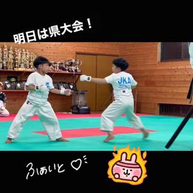 明日は県大会！の画像