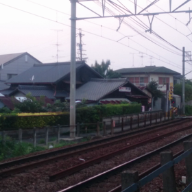本線特急が駆け抜けるの画像