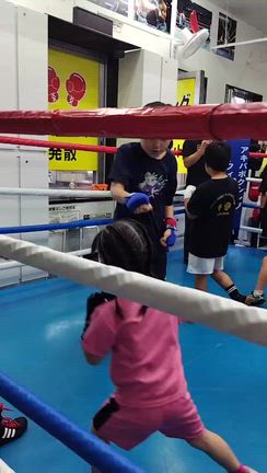 エアボクシングオープン戦inアキバジム　　出稽古‼️の記事動画