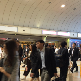 雑踏の画像