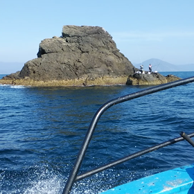 真徳丸から深島を望むの画像