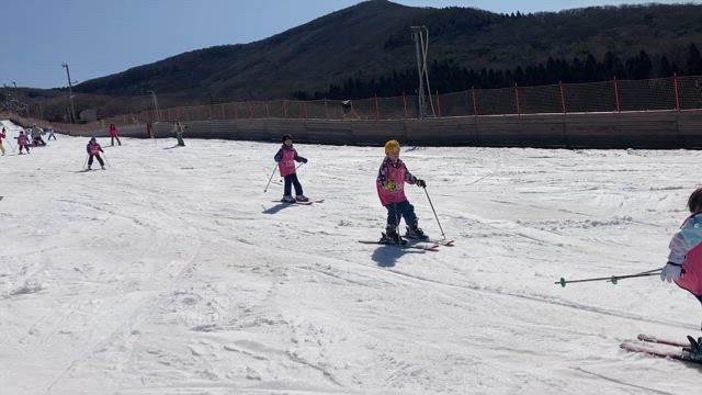 ♪小学生九重スキー♪の記事動画