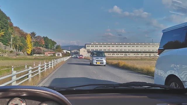 土岐アウトレットの帰りに　ラリー車見たよーの記事動画