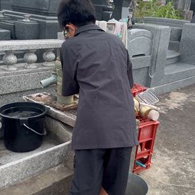 おばあちゃんの法要の画像