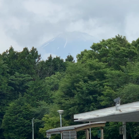富士の雲隠れの画像