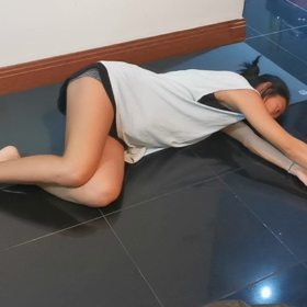 ピラティスの先生から教わった妊婦運動②の画像