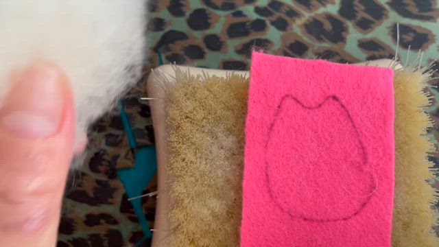 寿百(すもも)の羊毛フェルト講座【作り方】その3の記事動画