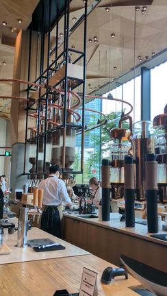 スタバ ロースタリー2日目とリザーブカフェの記事動画