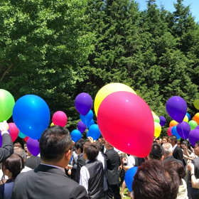 結婚式。の画像