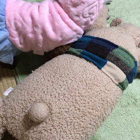 ピンクの怪獣の画像