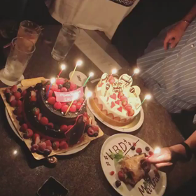 ライブ終わりの誕生日会٩(๑❛ᴗ❛๑)۶の画像