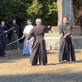 廣田神社で居合道演武2026年1月3日土曜日の画像