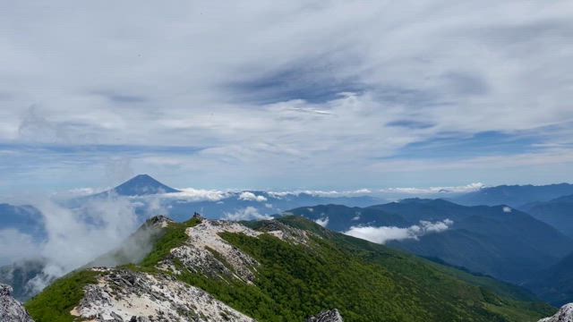 【山活】鳳凰三山の記事動画