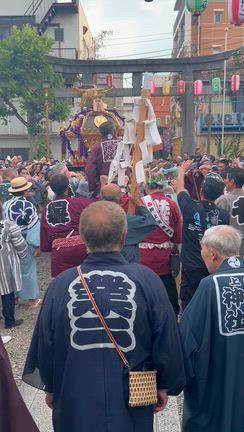 押上天祖神社 例大祭の記事動画