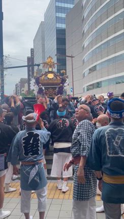 日本三大祭り 山王祭 九段四町目　の記事動画