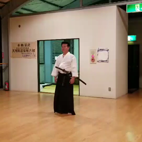 居合道演舞の画像