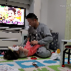 PAPAとお着替えでニッコニコ(≧∇≦*)の画像