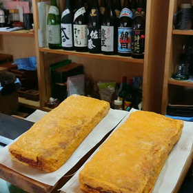 おはようございます。玉子焼き出来上がりました。。本日もご来店心よりお待ちしております。の画像