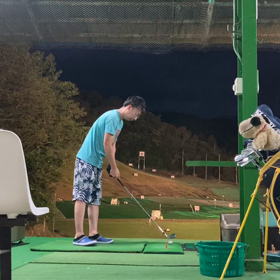 昨日の夕方の練習の画像