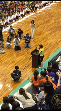 ホカバ開会式  石川佳純さんの言葉の記事動画