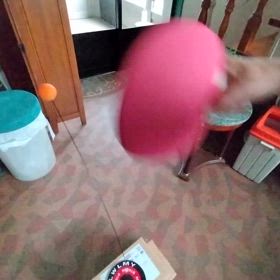 卓球の早朝自主トレの画像