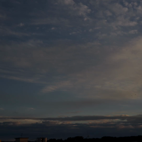 夕方の空の様子です☕️(=^ェ^=)☘️の画像
