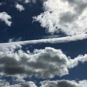 不思議な雲の画像