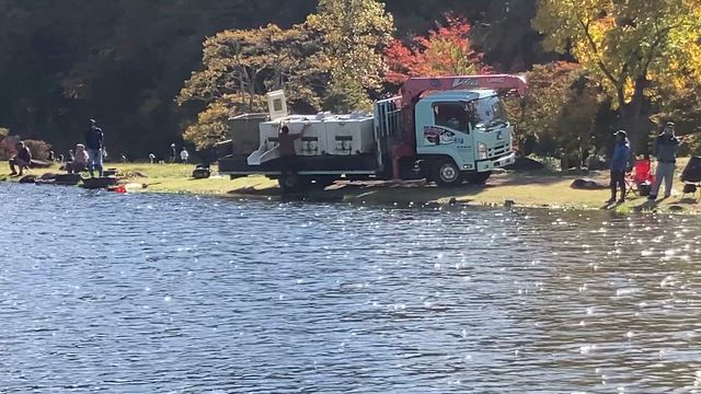 おやじたちの管釣り釣行の記事動画