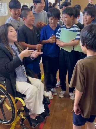 高鍋東小学校『福祉教育』の記事動画