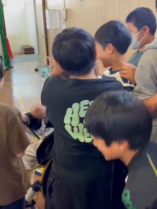 高鍋東小学校『福祉教育』の記事動画