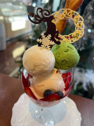X'mas限定のパフェ♡の記事動画