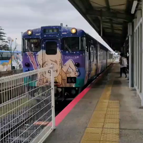 妖怪列車に乗って米子駅まで❣️の画像