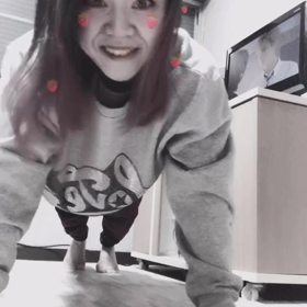 プッシュアップチャレンジの画像