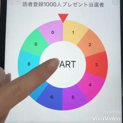 プレゼント企画当選者発表。の記事動画